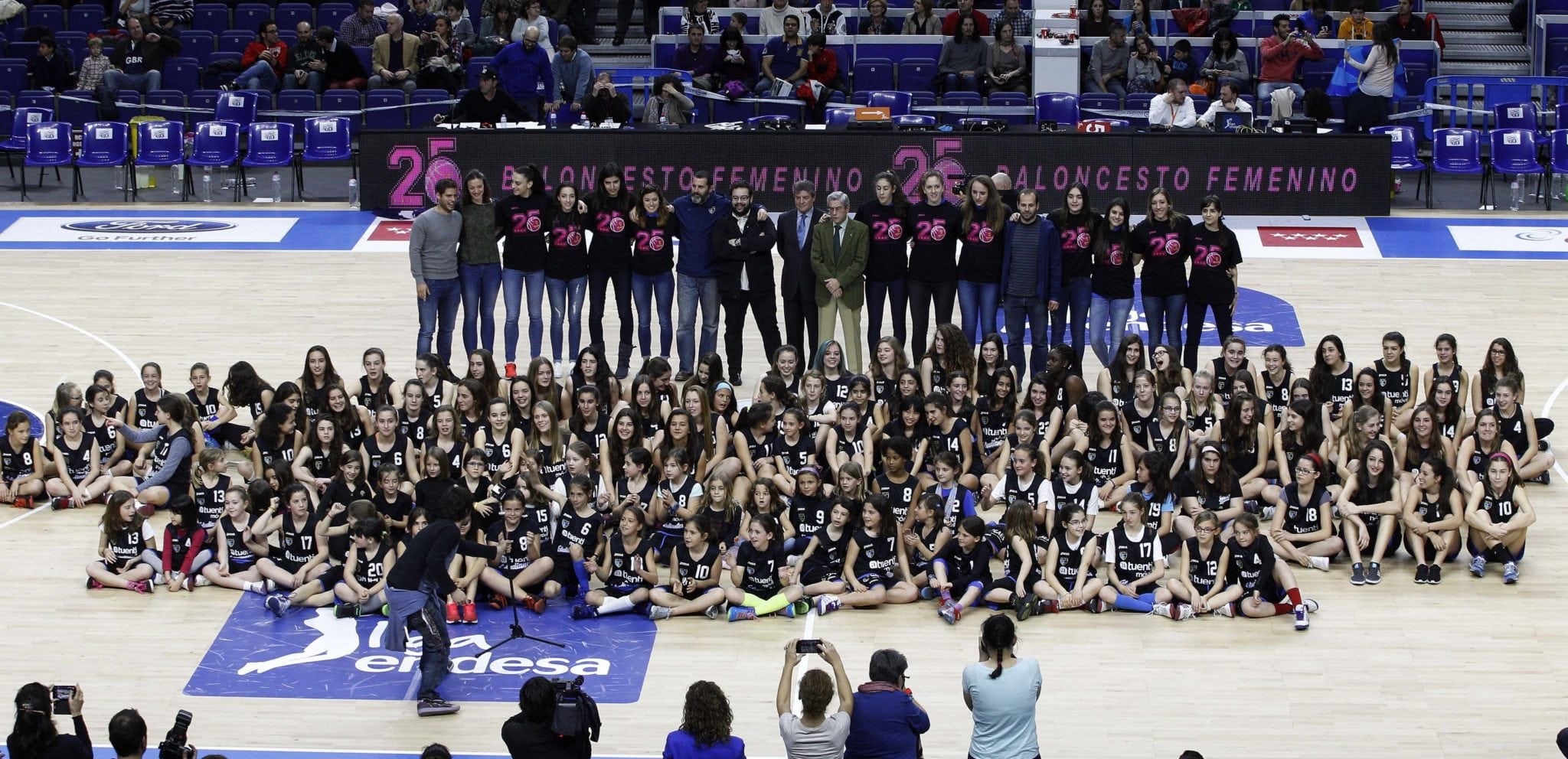 La cantera femenina fue homenajeada en su 25º aniversario