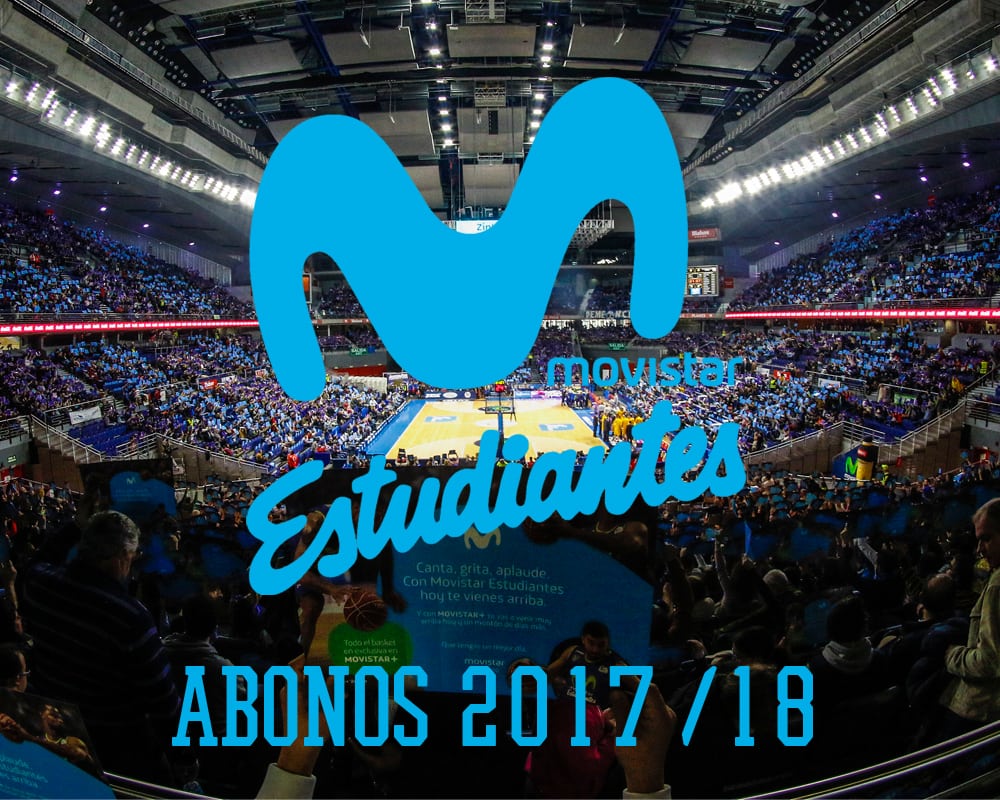 Abonos Movistar Estudiantes 2017-18: ACB, LF1 y BCL