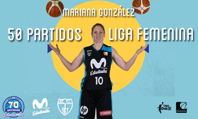 Mariana González cumplió 50 partidos en Liga Día