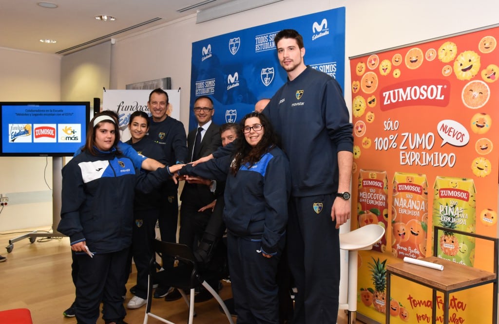 Zumosol amplia su patrocinio a la cantera inclusiva impulsada por Fundación Estudiantes y Grupo AMÁS.