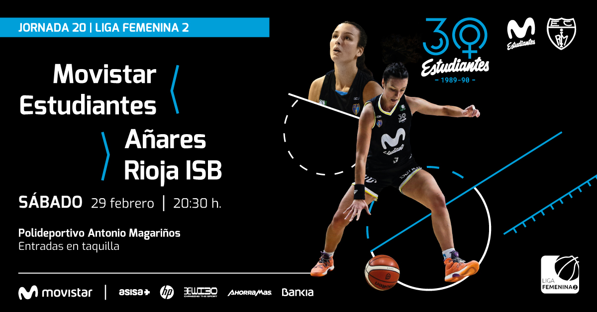 Sábado 29 20:30h, LF2 vs Añares Rioja en Magariños