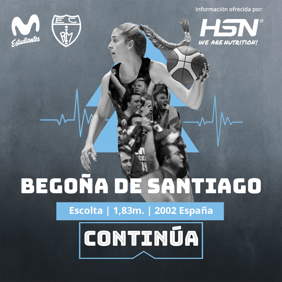 LF: Begoña de Santiago seguirá con Movistar Estudiantes en la 2021-22