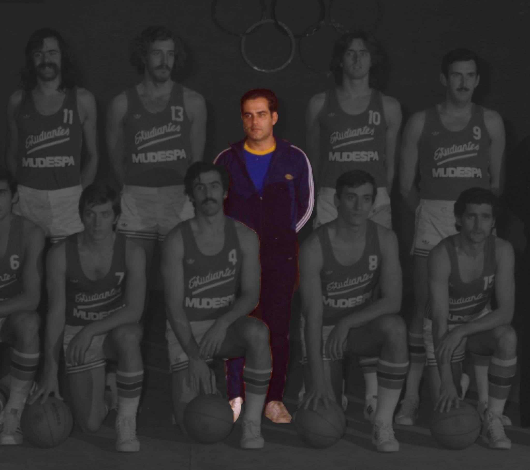 DEP Miguel Ángel González, preparador del equipo en los años 70