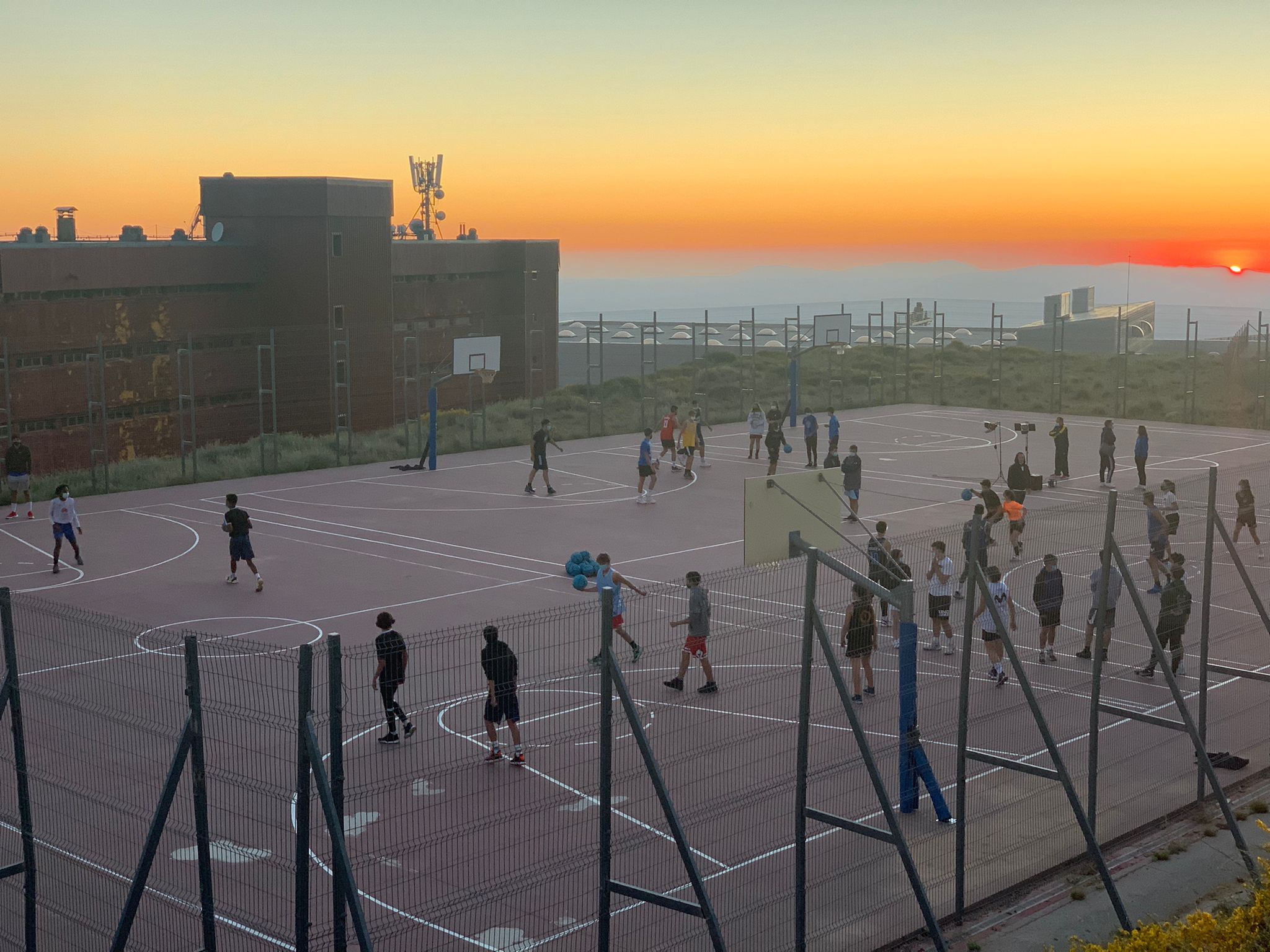 XXIV Campus «La cima del baloncesto» Movistar Estudiantes, Sierra Nevada (Granada), verano 2022