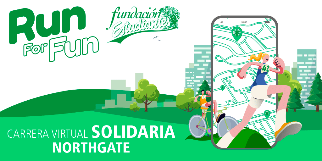 Carrera virtual solidaria con la Fundación, por Northgate