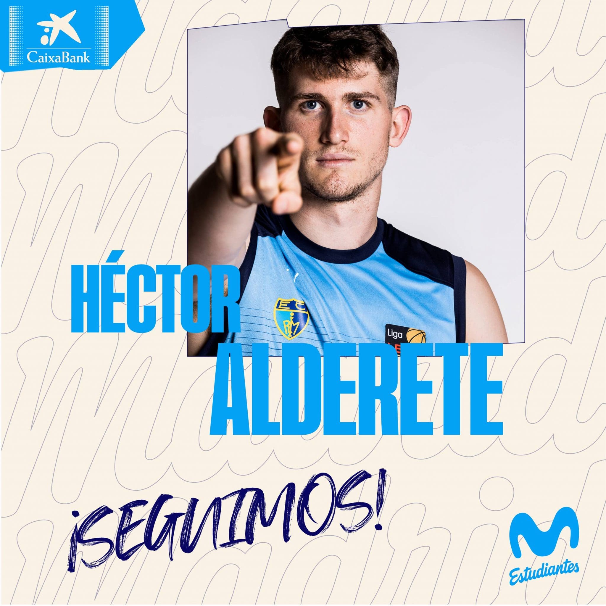Héctor Alderete seguirá creciendo en Movistar Estudiantes