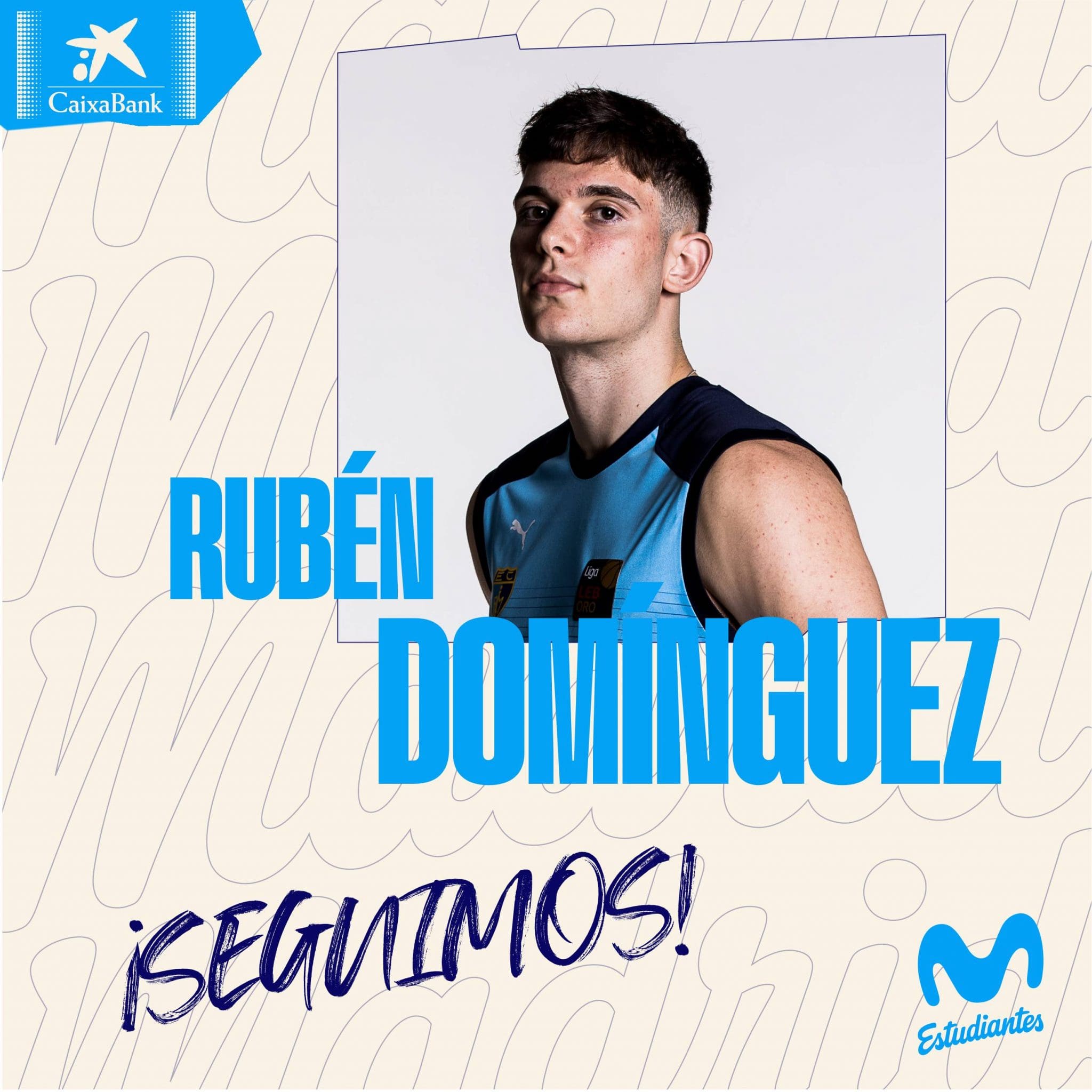 Rubén Domínguez, más talento joven que seguirá creciendo en Movistar Estudiantes
